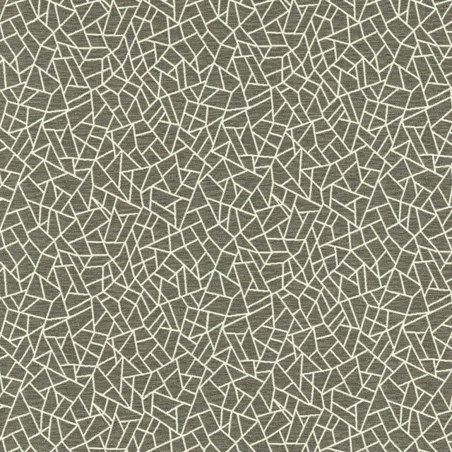 Kasmir Cracked Glass Pewter Fabric