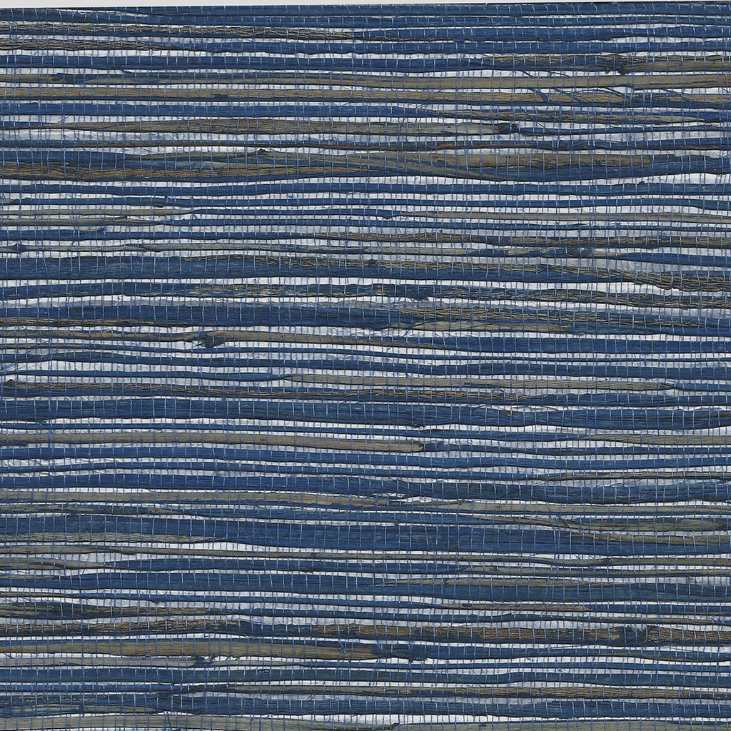 Phillip Jeffries Great Grasses - Shoreline Grass and Grass Roots Navy Mod Wallpaper