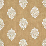 Schumacher Savanna Jute Embroidered Sheer Jute Fabric