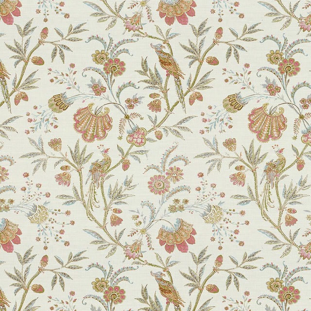 Lee Jofa SEAFIELD PINK/AQUA Fabric