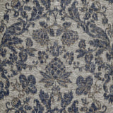 Schumacher Shalimar Sheer Indigo Fabric
