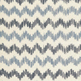 Schumacher Sierra Ikat Indigo Fabric