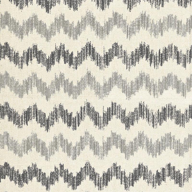 Schumacher Sierra Ikat Zinc Fabric