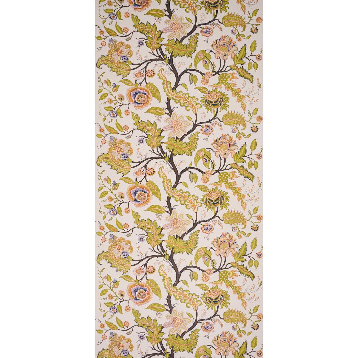 Schumacher Sinhala Sidewall Bittersweet Wallpaper