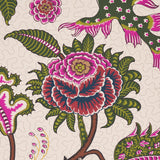 Schumacher Sinhala Sidewall Jewel Wallpaper