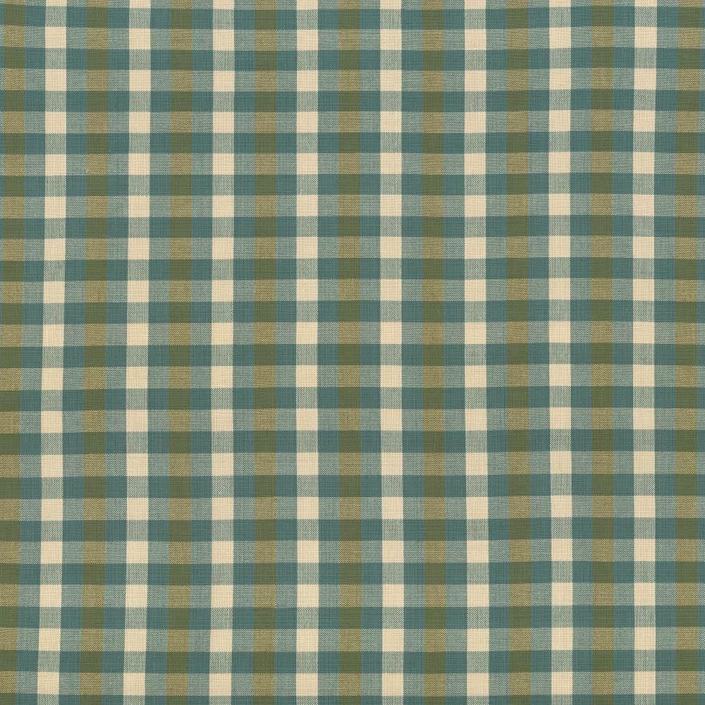 Kasmir Pixie Plaid Basil Fabric