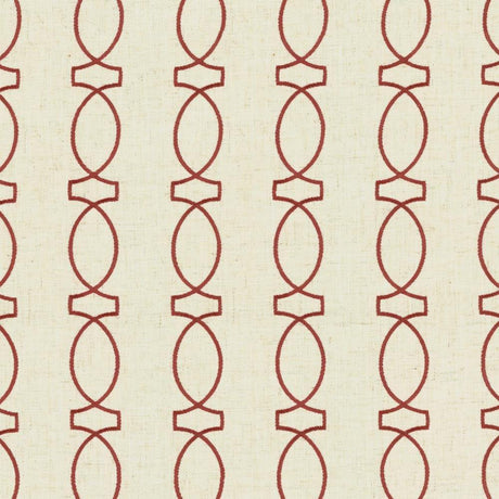 Kasmir In Order Coral Fabric