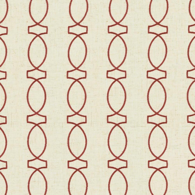 Kasmir In Order Coral Fabric