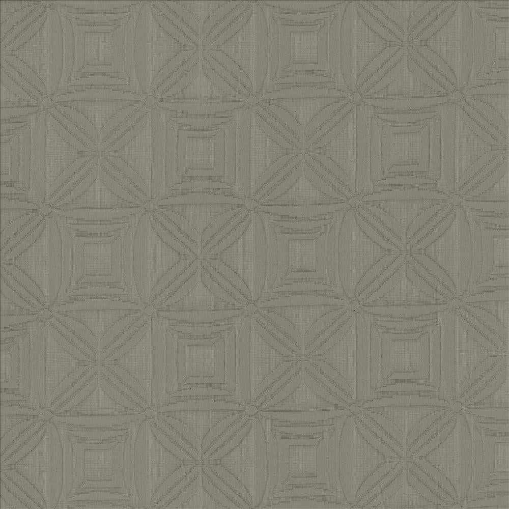 Kasmir In Stitches Pewter Fabric