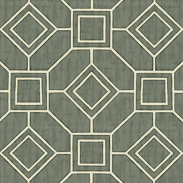 Kasmir Magnitude Graphite Fabric