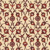 Schumacher Sultan'S Trellis Pomegranate Wallpaper