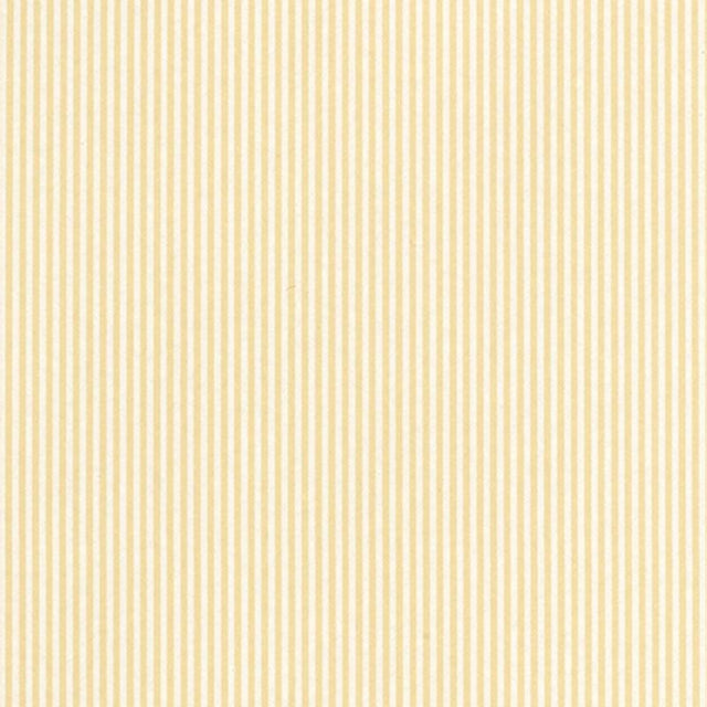 Schumacher Newport Stripe Maize Wallpaper