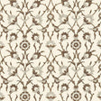 Schumacher Sultan'S Trellis Sepia Wallpaper