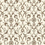 Schumacher Sultan'S Trellis Sepia Wallpaper