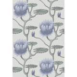 Cole & Son SUMMER LILY BLU/AQ/PEARL Wallpaper