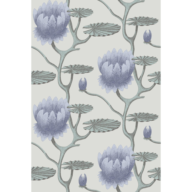 Cole & Son SUMMER LILY BLU/AQ/PEARL Wallpaper