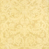 Schumacher Pontine Damask Soft Gold Wallpaper