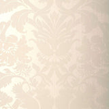 Schumacher Fiorella Damask Pearl Wallpaper