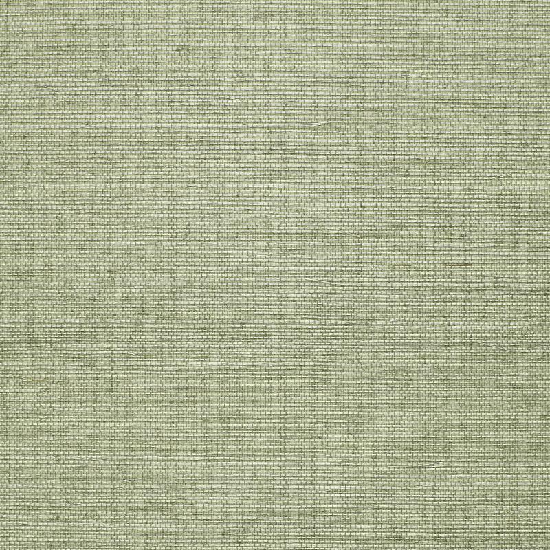 Schumacher Osan Sisal Aqua Wallpaper
