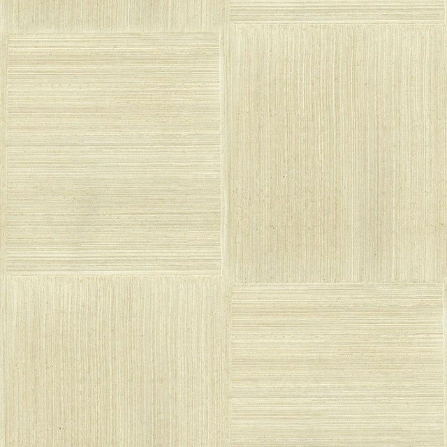 Schumacher Sienna Gesso Alabaster Wallpaper