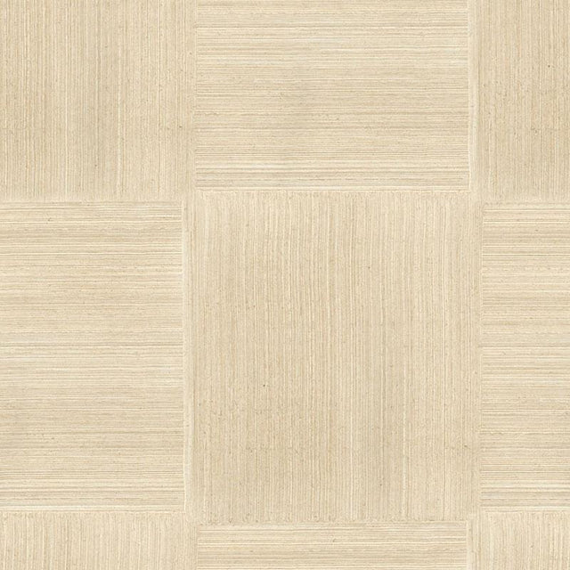 Schumacher Sienna Gesso Bisque Wallpaper