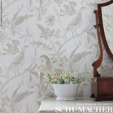 Schumacher Katmandu Beige Wallpaper