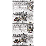 Schumacher Trains Multi On White Wallpaper