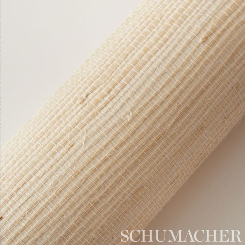 Schumacher Sango Jute Natural Wallpaper