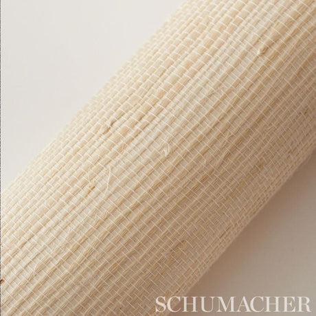 Schumacher Sango Jute Natural Wallpaper
