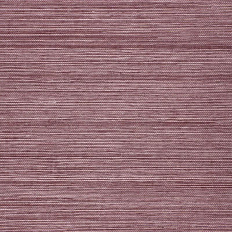 Schumacher Onna Sisal Purple Wallpaper