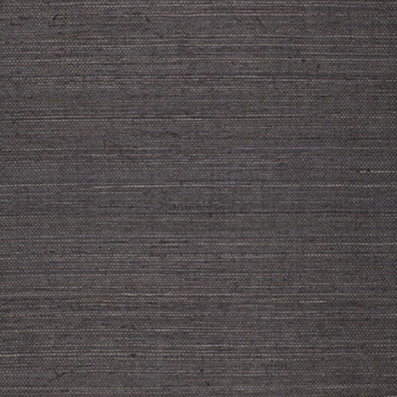 Schumacher Onna Sisal Black Wallpaper