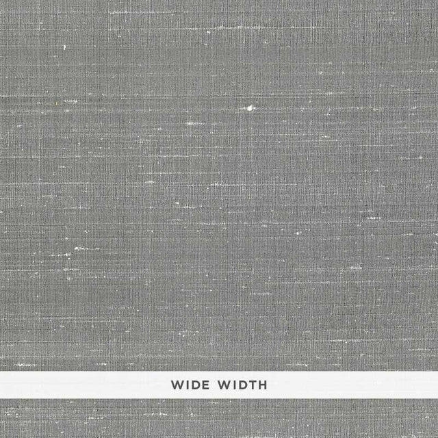 Schumacher Shijin Silk Silver Wallpaper