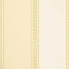 Schumacher Valais Stripe Soft Yellow Wallpaper