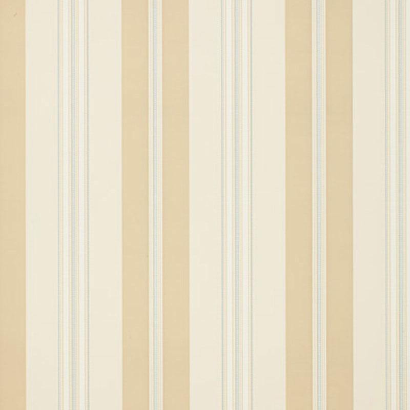 Schumacher Chalon Stripe Vanilla Wallpaper