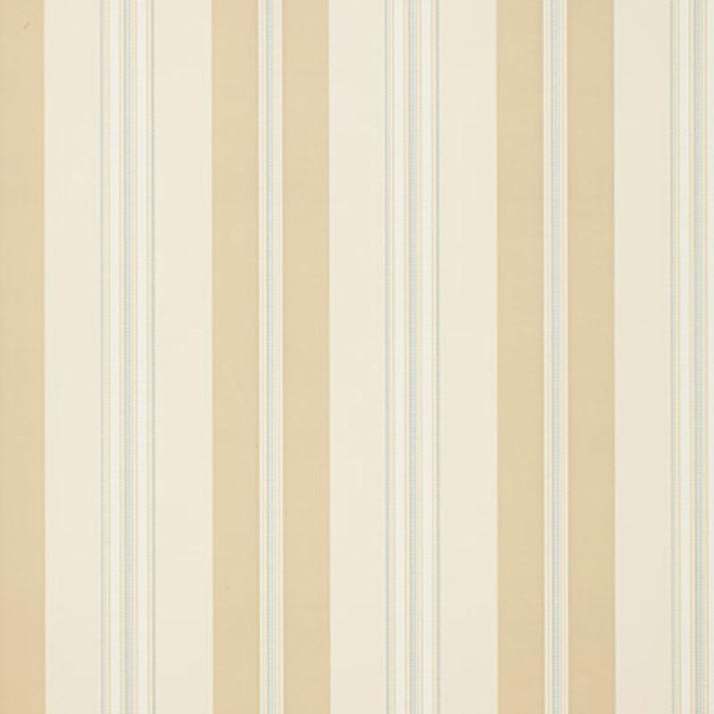 Schumacher Chalon Stripe Vanilla Wallpaper