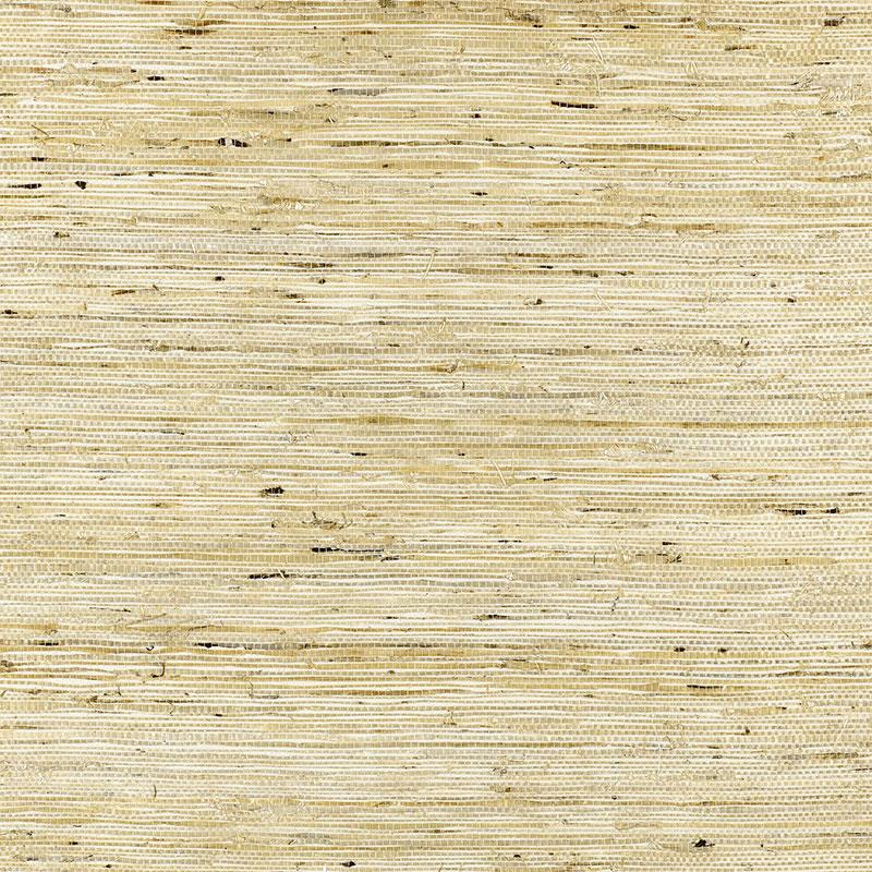 Schumacher Sonota Arrowroot Oatmeal Wallpaper