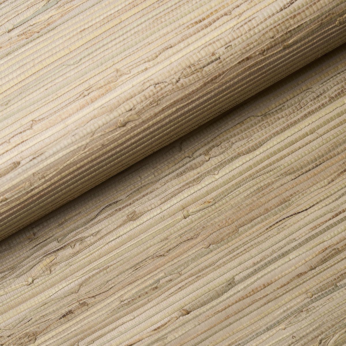 Schumacher Nami Rushcloth Cork Wallpaper