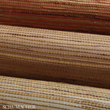 Schumacher Nami Rushcloth Cork Wallpaper