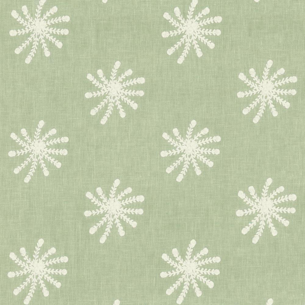 Kasmir Snowflake Aquamarine Fabric