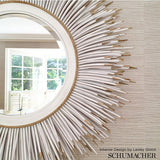 Schumacher Ayame Sisal Sage Wallpaper