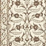 Schumacher Topkapi Sepia Wallpaper