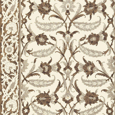 Schumacher Topkapi Sepia Wallpaper