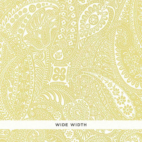 Schumacher Paisley Print Spring Wallpaper