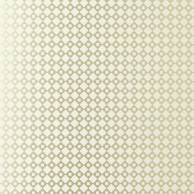 Schumacher Shake It Up Frosted Metallic Wallpaper
