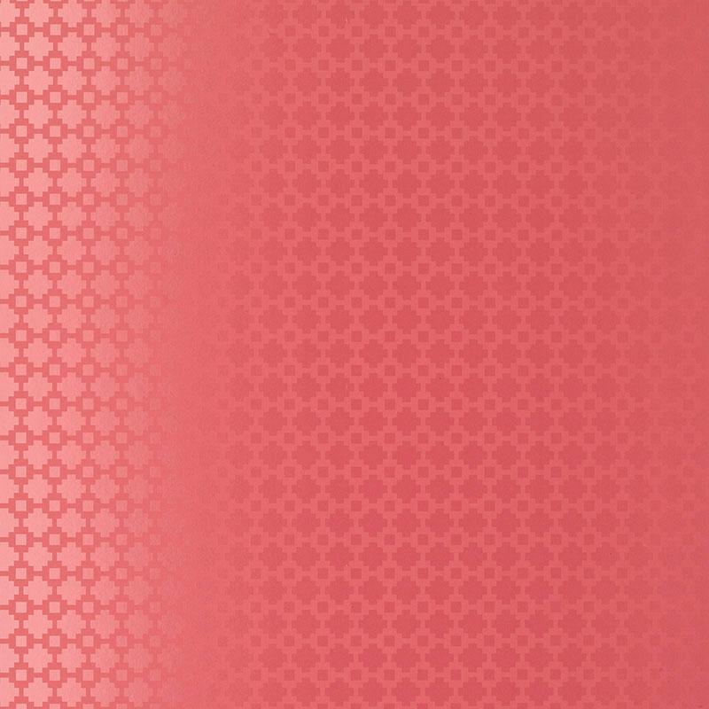 Schumacher Shake It Up Raspberry Gloss Wallpaper