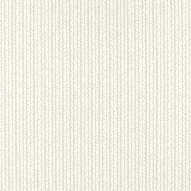 Schumacher Twig Stripe Cirrus Wallpaper
