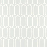 Schumacher Modern Trellis Cirrus Wallpaper