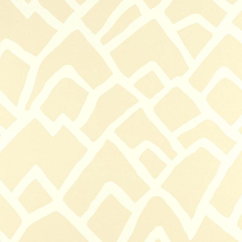 Schumacher Zimba Natural Wallpaper