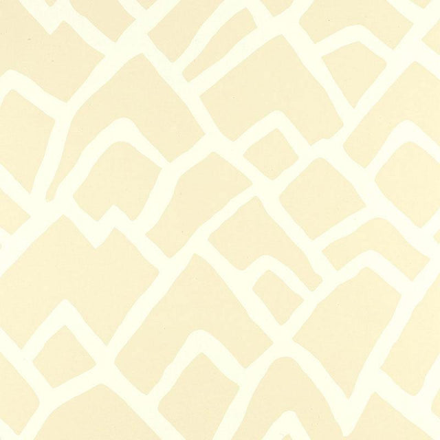 Schumacher Zimba Natural Wallpaper