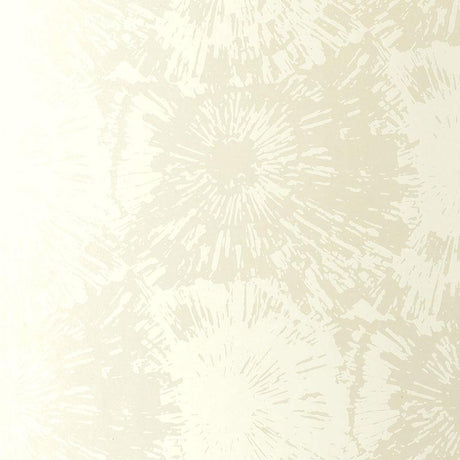 Schumacher Fireworks White Opal Wallpaper